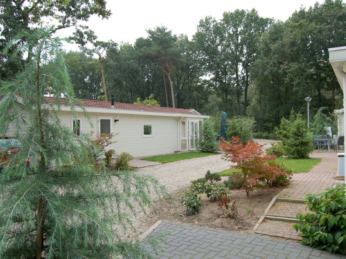 Het chalet met terras aan de bosrand